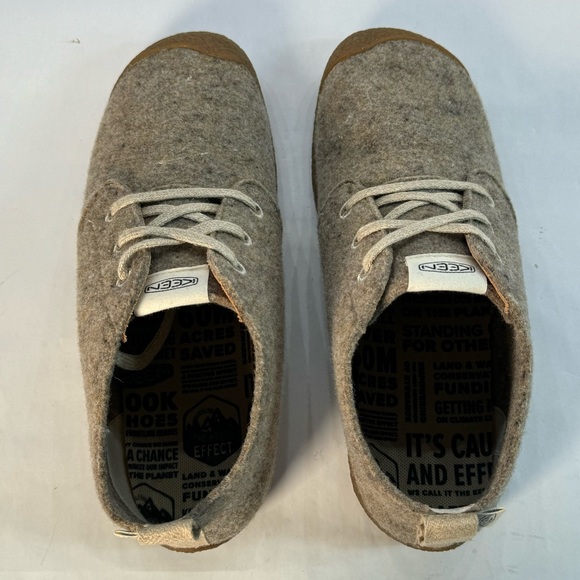 Keen Mosey Wool Chukka Boots Taupe Felt/Birch 1026806 Men’s Size 10.5 - Picture 5 of 9